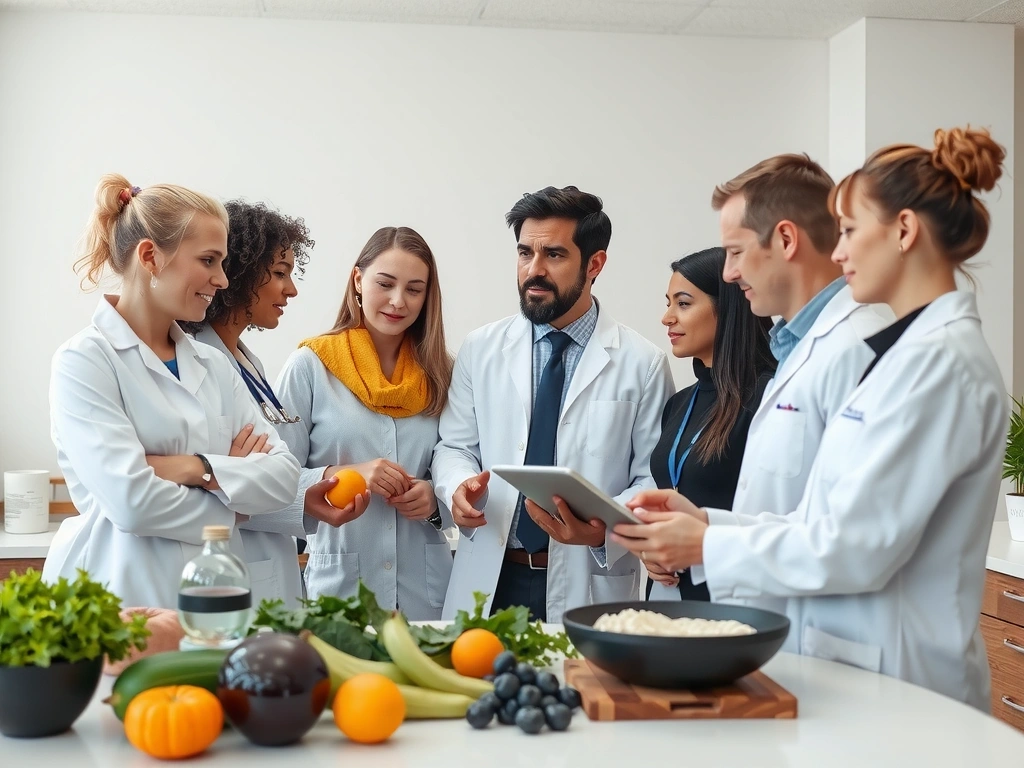 Equipo de Vitaminas Naturales y Salud #11 trabajando en la investigación de productos naturales, con un enfoque en la calidad y el bienestar.