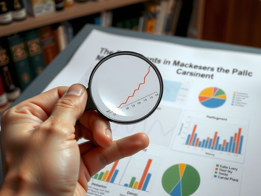 Mano sosteniendo una lupa sobre un documento con texto pequeño, simbolizando la meticulosa verificación de datos y la investigación en Vitaminas Naturales y Salud #11.